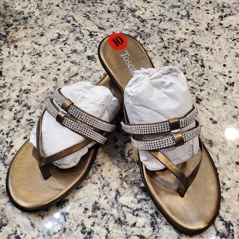 Sparkly sandals